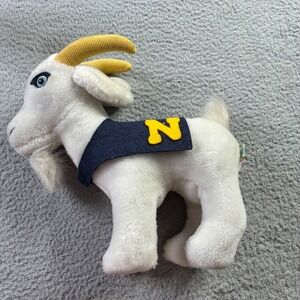 VTG 1977 Dakin Naval Academy Midshipmen Bill The Goat Navy Plush Ram USN 12 Inch